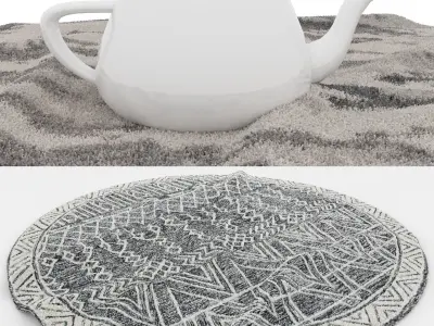 Rugs No 994 Low-poly 3D model