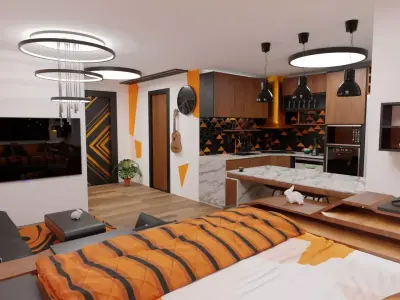apartment design Free 3D model