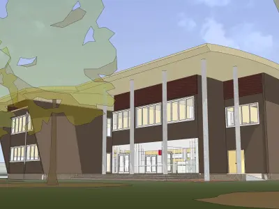 Small office -02 3D model