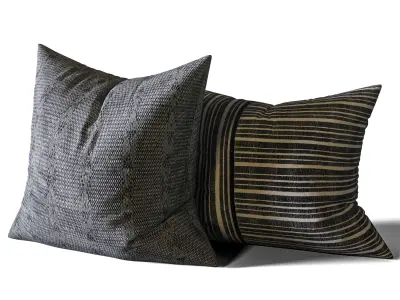 Pillow Set 03 3D model
