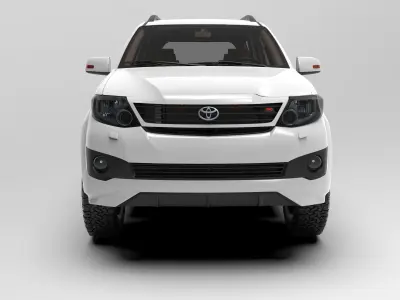 Toyota Sw4 Fortuner TRD Sportivo 2014 3D model