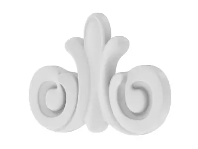 Cartouche Ornament 027 3D model