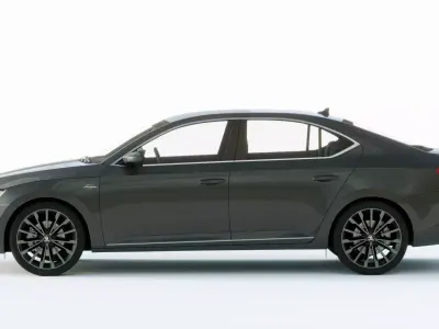 Skoda Superb 2020 3D model