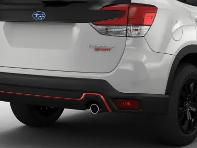 Subaru Forester Sport 2019 3D model