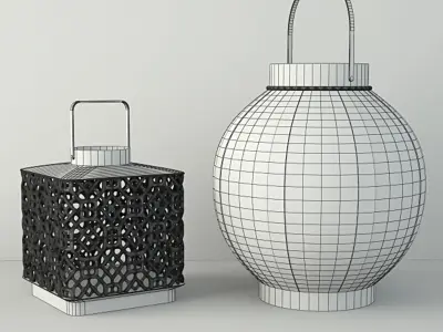 Lanterns by ZARA HOME 3D model