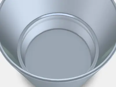 SKOGSVINBAR Plant pot 1 Low-poly 3D model