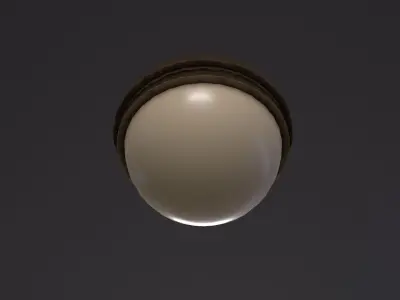 Lamp 3D Model Low-poly 3D model