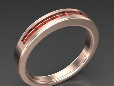 Luxury Men Rings Designs 6MR004 3D print model