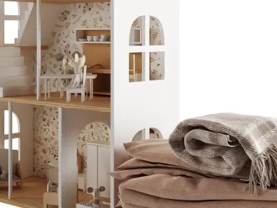 Children room Decor set 05 3D model