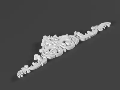 4 ornamental classic decoration 3d model kitbash vol 38 3D model