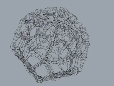 Christmas Ball Decoration and Interior Decor 3D print model