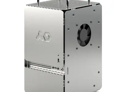 Simple mini-ITX pc case Computer-1 3D model