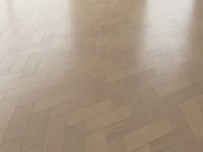 Parquet Oak Canna Brushed set 5 3D model