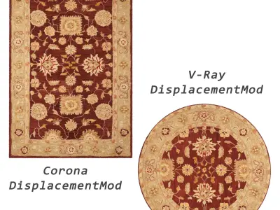 Rugs No 11 Low-poly 3D model