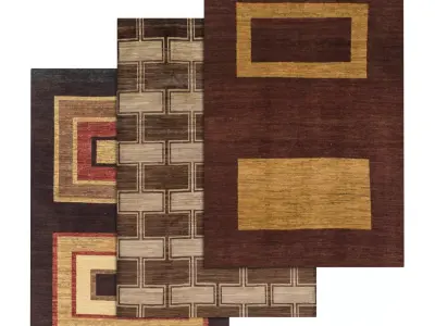 Rug Set 1933 3D model