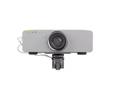 Panasonic projector mounted 3D model
