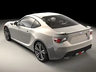 Subaru BRZ 3D model