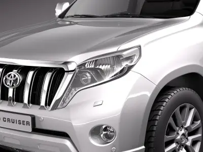 Toyota Land Cruiser 2014 3D model