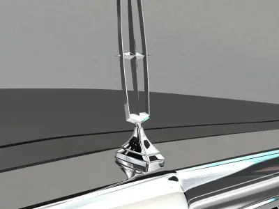 lincoln Town Car hood ornament emblem 3d printable 3D print model