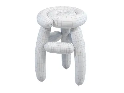 Balloon Stool 3D model