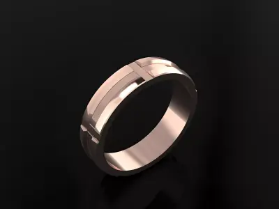 Wedding Band Collection 47 - 60 size 3D print model