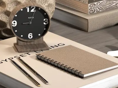 Decorative set 1 3D model buy