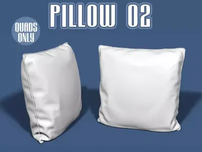 Pillow 02 3D model
