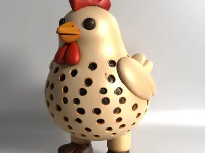 Chicken Sprouter Seed Chia Radish Lentil Germinator toy 3D print model