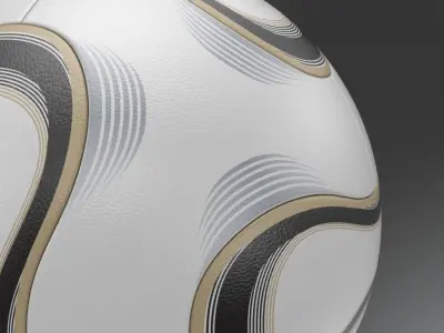 Teamgeist Soccer Ball 3D model