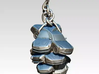 tech Cars chief boss master king man pendant jewel 3D print model