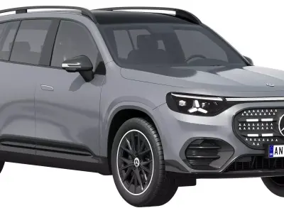 Mercedes-Benz GLB EQ AMG-Line 2027 3D model