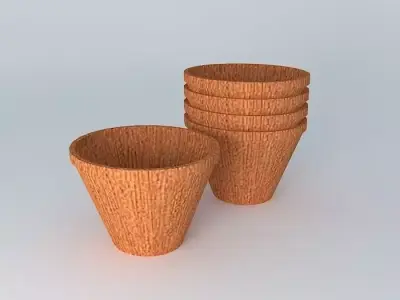 Terracotta vase Free 3D model
