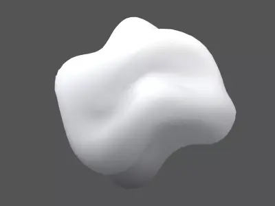 Abstract Shape v16 003 Low-poly 3D model