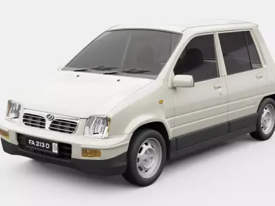 Perodua Kancil 850 3D model