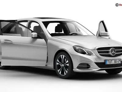 Mercedes E Class 2014 3D model