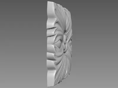 Decor square 04 3D model