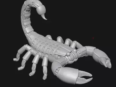 Scorpion 3D print model