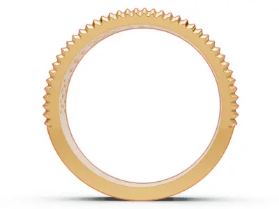 Fancy mens ring - 803 3D print model