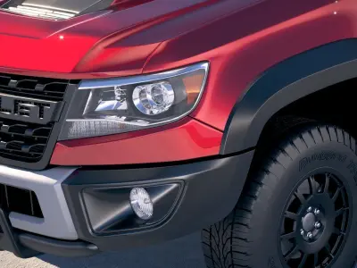Chevrolet Colorado ZR2 Bison CG 2019 3D model
