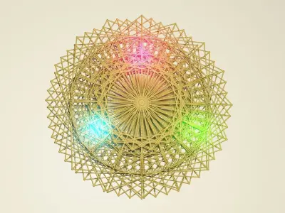Abstract star 3D model