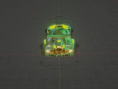 car takumi rx 3D model