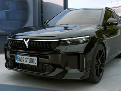 2024 DongFeng Voyah Free  3D model