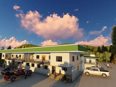 PROJECTS COMPLETED IN 3D MODEL WITH AUTOCAD FULL PLAN 3D model