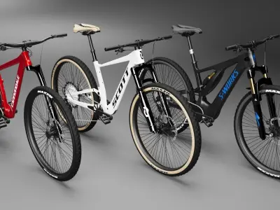 Bike Pack 3D model