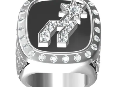 Championship Ring 3D print model