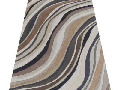 Rug Set 1247 3D model