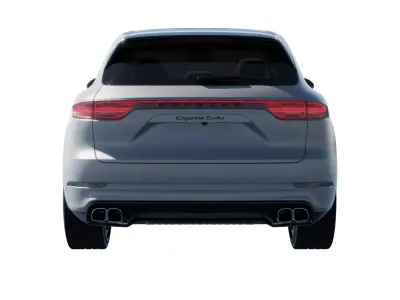 Car Rigged - Porsche Cayenne 3D model
