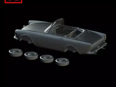 Sunbeam Tiger 1965 3D print model