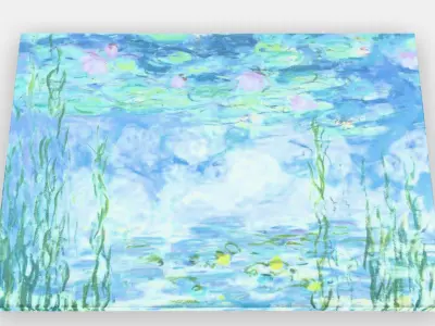 PJATTERYD Picture Low-poly 3D model