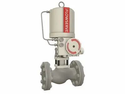 Control Valve Model Low-poly 3D model